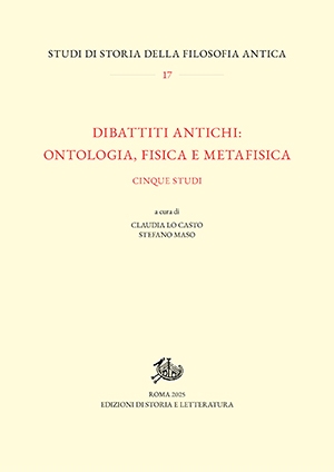 Studi di storia della filosofia antica